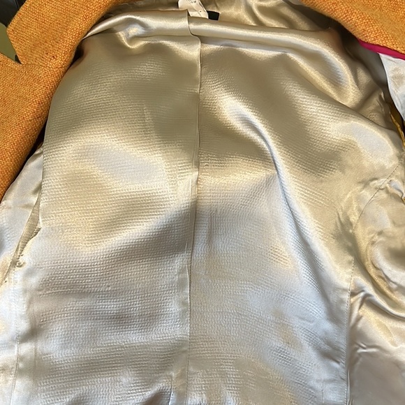 J. Crew Vintage Pumpkin Squash Wool Tweed Cropped Blazer - 6 - Picture 10 of 12